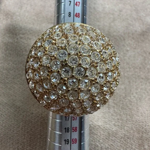 Kate Spade Rhinestone Dome Cocktail Ring - Picture 4 of 12